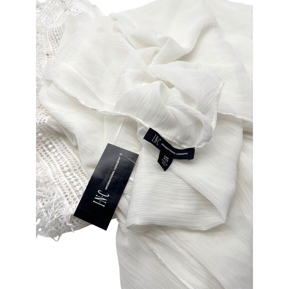 Inc International Concepts Easy Solid Fringe Topper, OS - Picture 6 of 10